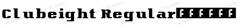 Clubeight Regular字体转换